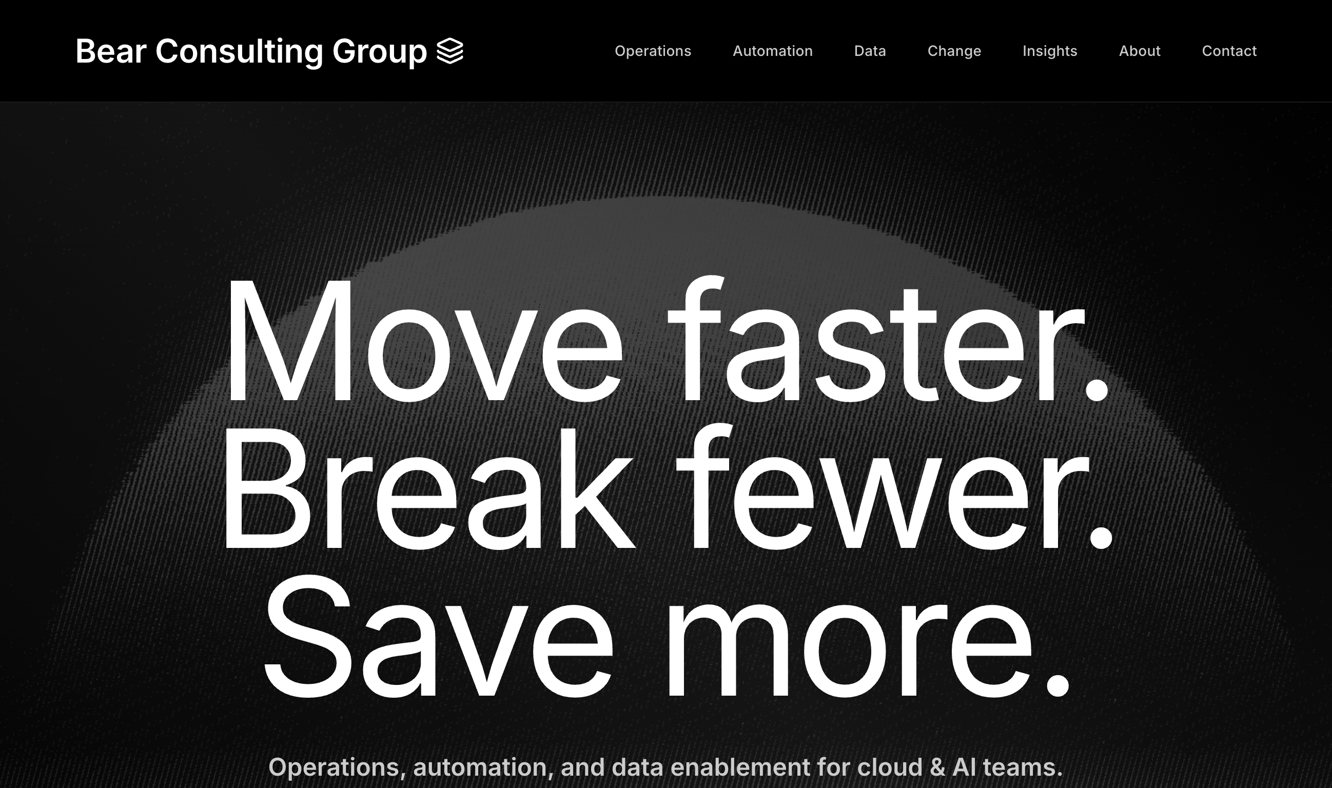 Bear Consulting Group Website